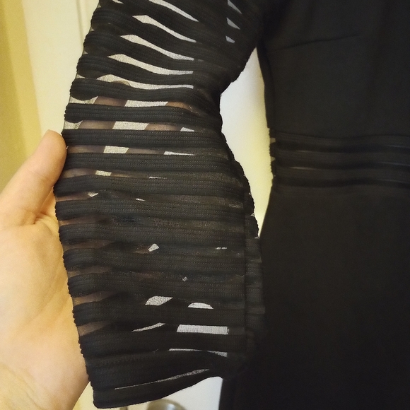 Lulus Perfect Mesh Bodycon Dress Size Medium - Picture 5 of 10